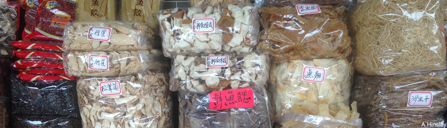 Chinese market produce